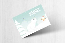 Ijsbeertje in de sneeuw Ijsbeertje in de sneeuw